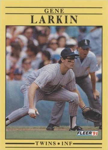 1991 Fleer - Gene Larkin #615