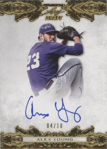 2015 Leaf Ultimate Draft - Alex Young #BA-AY1