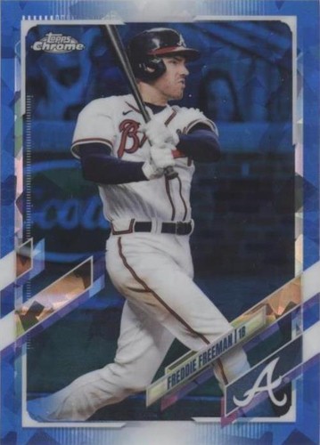 2021 Topps Chrome Sapphire Edition - Freddie Freeman #120