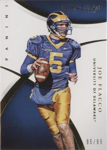 2015 Panini Immaculate Collection Collegiate Joe Flacco #56