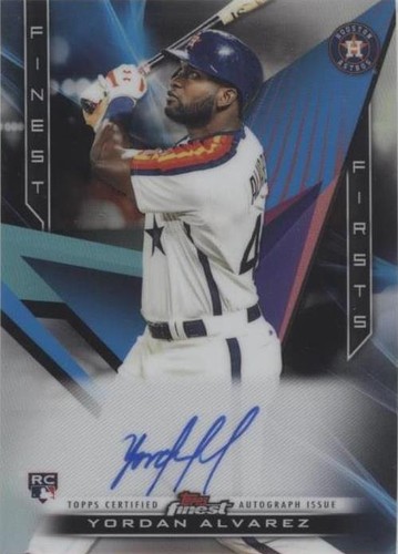 2020 Topps Finest - Yordan Alvarez #FFA-YA