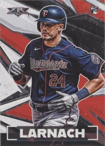 2021 Topps Fire - Trevor Larnach #137