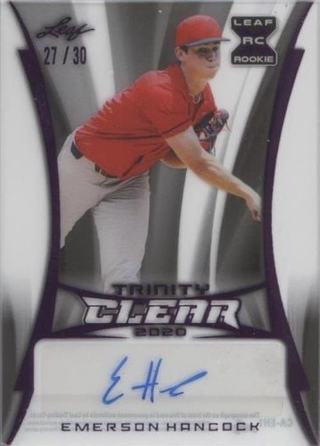 2020 Leaf Trinity - Emerson Hancock #CA-EH1
