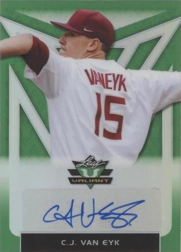 2020 Leaf Valiant - CJ Van Eyk #PA-CVE