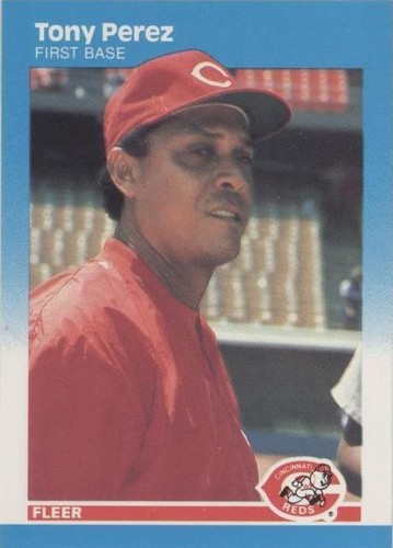 1987 Fleer - Tony Perez #209