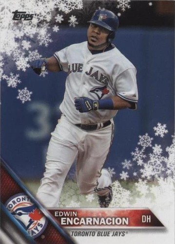 2016 Topps Holiday - Edwin Encarnacion #HMW158