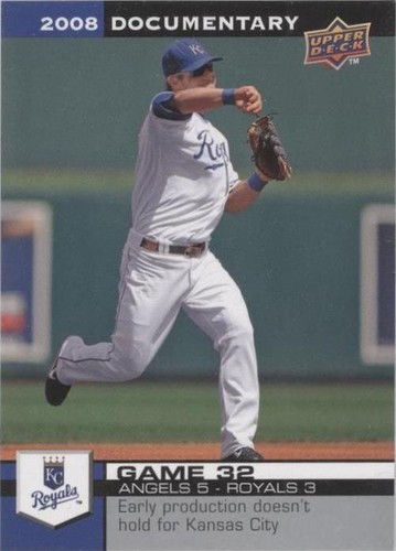 2008 Upper Deck Documentary - Alex Gordon #1032