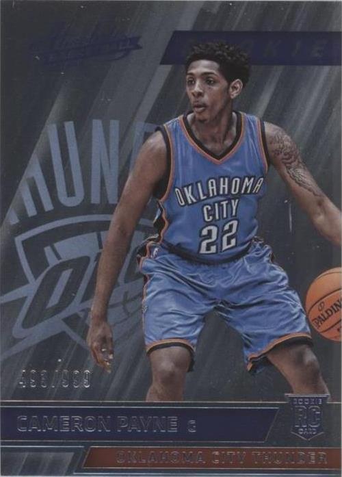 2015-16 帕尼尼绝对 - Cameron Payne #174