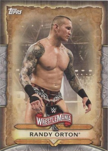 2020 Topps WWE Road to Wrestlemania - Randy Orton #WM-38
