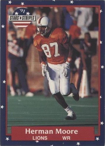 1991 Stars 'n Stripes Herman Moore #133