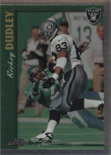 1997 Topps Chrome Rickey Dudley #9