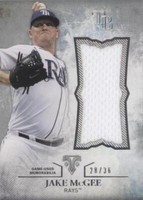 2015 Topps Triple Threads - Jake McGee #UJR-JMC