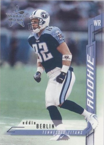 2001 Leaf Rookies & Stars Eddie Berlin #118