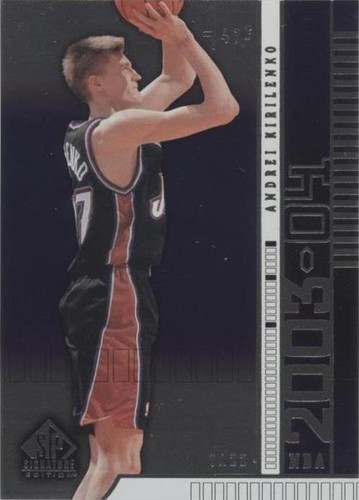 その他 UD Sweet Shot Emanuel Ginobili auto 2003-04 SP Signature Edition EMANUEL MANU GINOBILI Auto