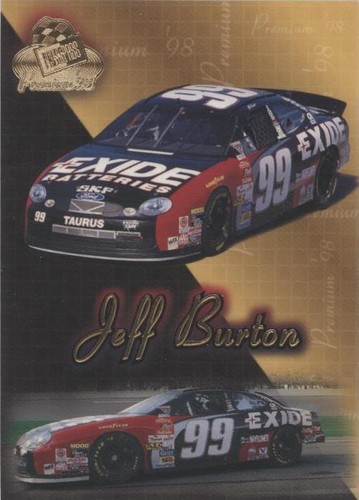1998 Press Pass Premium - Jeff Burton #27
