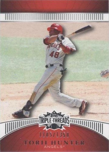 2010 Topps Triple Threads - Torii Hunter #111