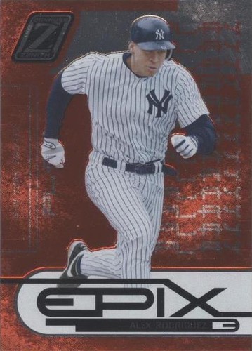 2005 Donruss Zenith - Alex Rodriguez #E-2