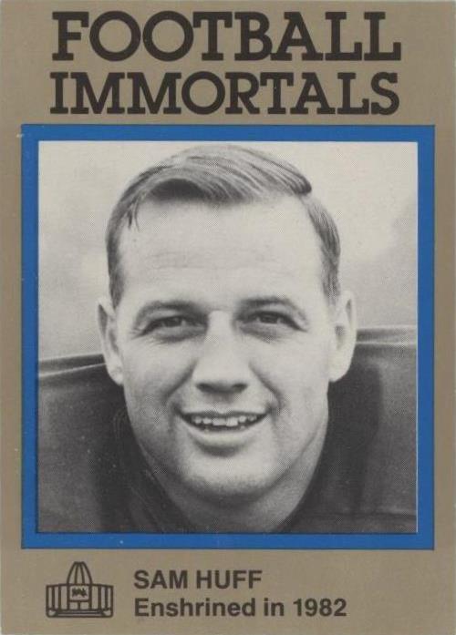 1985-88 Football Immortals Sam Huff #57