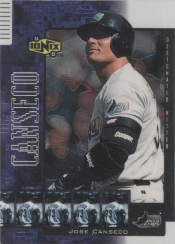 2000 Upper Deck Ionix - Jose Canseco #17