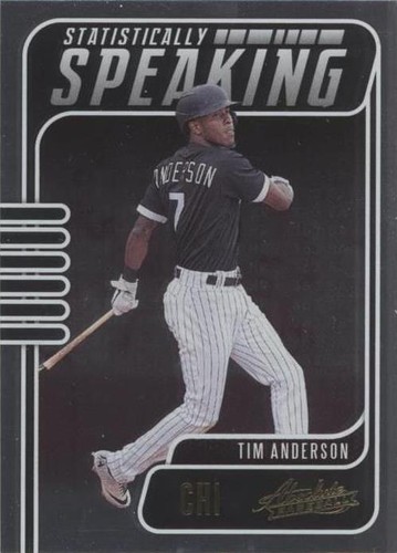 2021 Panini Absolute - Tim Anderson #SS-13