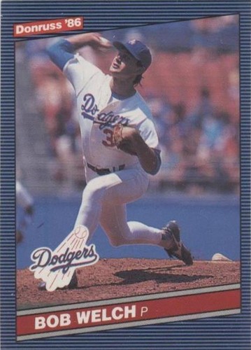 1986 Donruss - Bob Welch #459