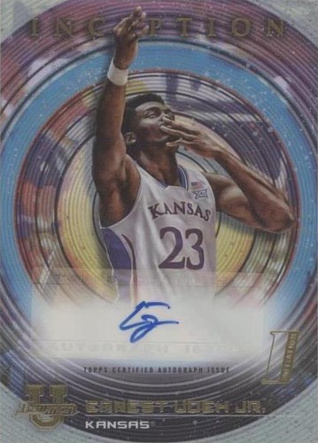 2022-23 Bowman Inception University - Ernest Udeh #BIA-EU