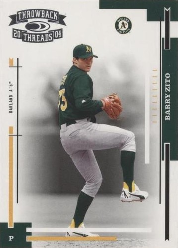 2004 Donruss Throwback Threads - Barry Zito #143