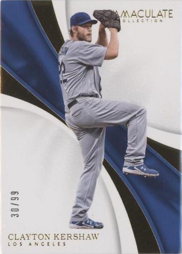 2017 Panini Immaculate Collection - Clayton Kershaw #66