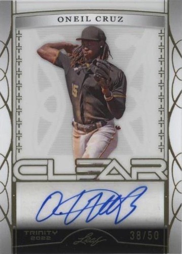 2022 Leaf Trinity - Oneil Cruz #CA-CO1