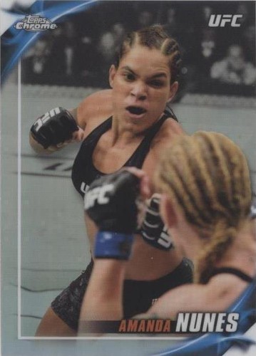 2019 Topps Chrome UFC - Amanda Nunes #UFCK-AN