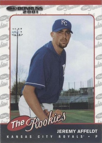 2001 Donruss The Rookies - Jeremy Affeldt #R12
