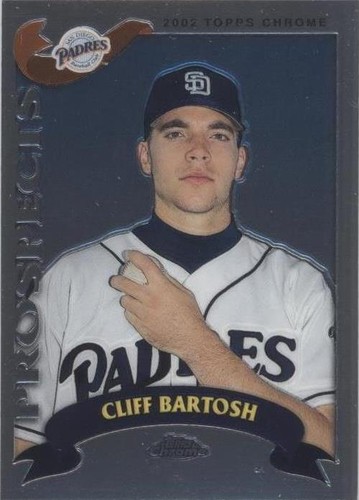 2002 Topps Chrome Traded & Rookies - Cliff Bartosh #T146