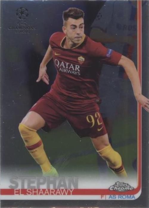 2018-19 Topps Chrome UCL Stephan el-Shaarawy #95