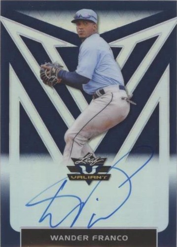 2020 Leaf Valiant - Wander Franco #BA-WF1