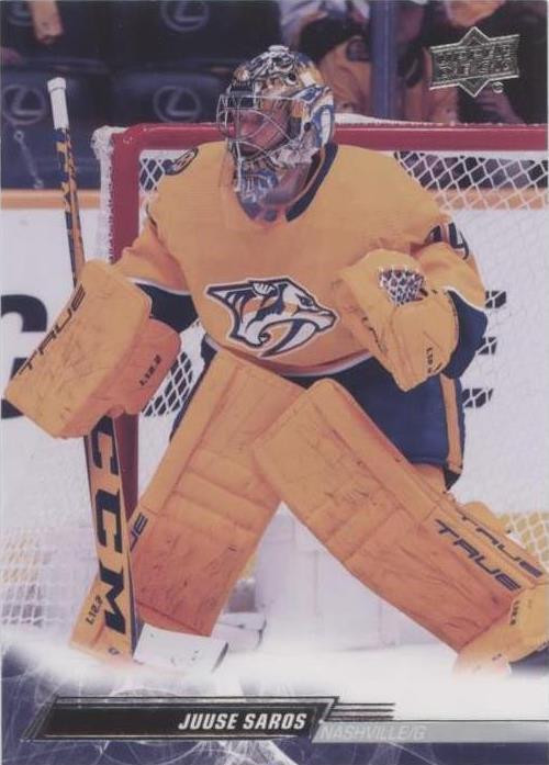 2022-23 Upper Deck Series 1 - Juuse Saros #105