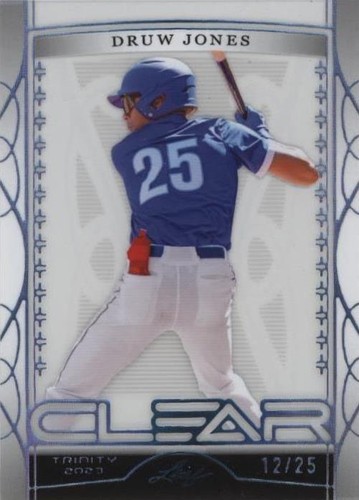 Druw Jones 2023 Leaf Rookie Continuum Autograph Auto #'d 140