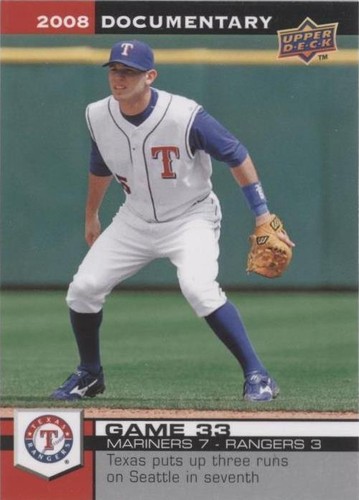 2008 Upper Deck Documentary - Ian Kinsler #1173