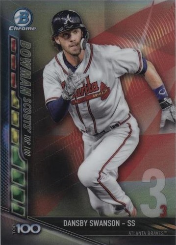 2017 Bowman - Dansby Swanson #BTP-3