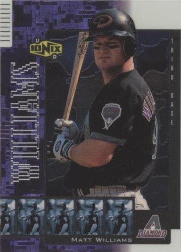2000 Upper Deck Ionix - Matt Williams #20