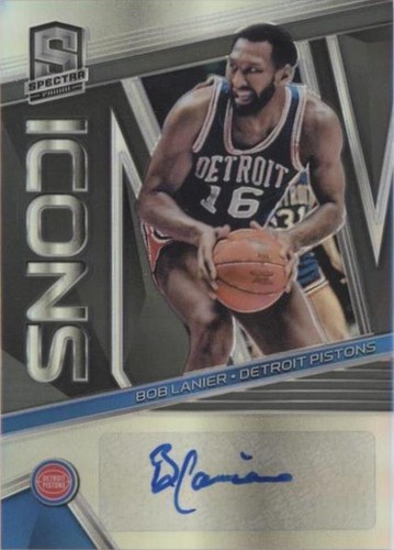 2018-19 Panini Spectra - Bob Lanier #IA-BLM