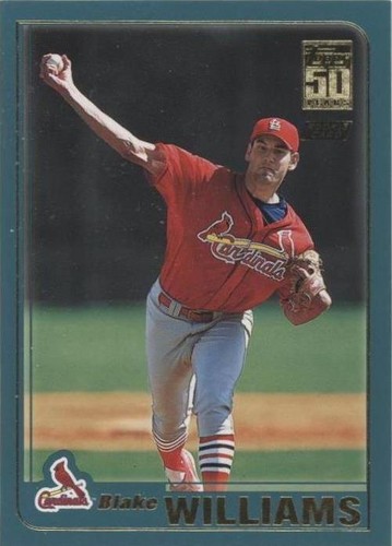 2001 Topps Traded & Rookies - Blake Williams #T251