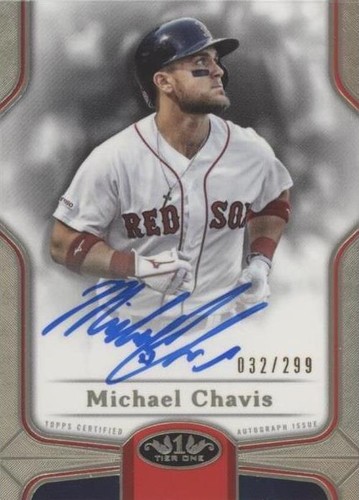 2020 Topps Tier One - Michael Chavis #BOA-MC