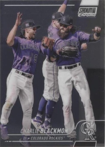 2022 Topps Stadium Club Chrome - Charlie Blackmon #168