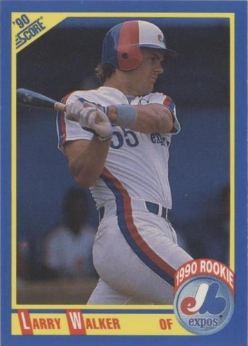 1990 Score - Larry Walker #631