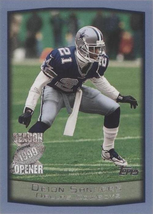 1999 Topps Season Opener Deion Sanders #78