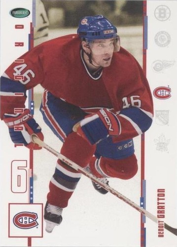 2003-04 Parkhurst Original Six Montreal Canadiens - Benoit Gratton #12