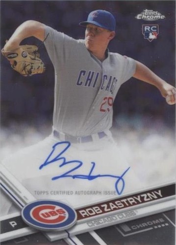 2017 Topps Chrome - Rob Zastryzny #RA-RZ