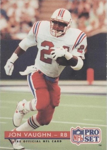 1992 Pro Set Jon Vaughn #251