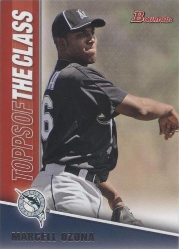 2011 Bowman - Chrome Prospects Refractor #BCP36 Marcell Ozuna /799