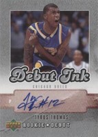 2006-07 Upper Deck Rookie Debut - Tyrus Thomas #DI-TT